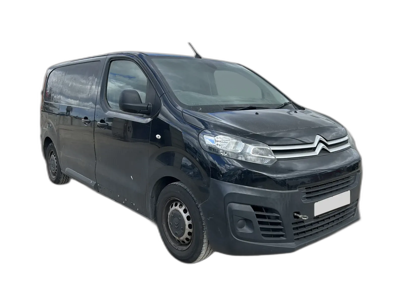 Citroen Dispatch damaged van