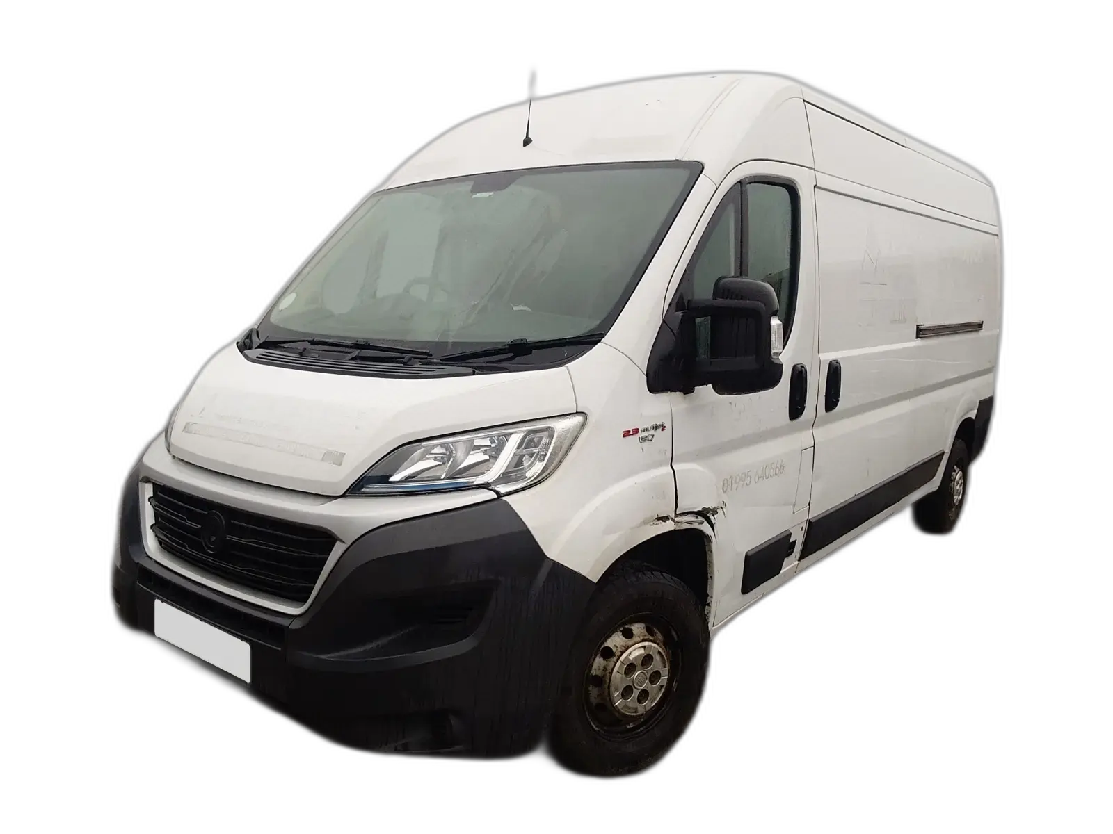 Fiat Ducato high-mileage van